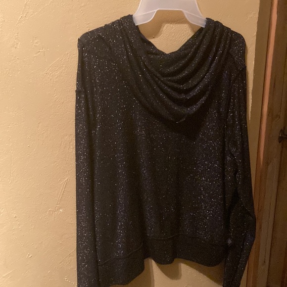 Sparkly Black Hoodie - Picture 3 of 3